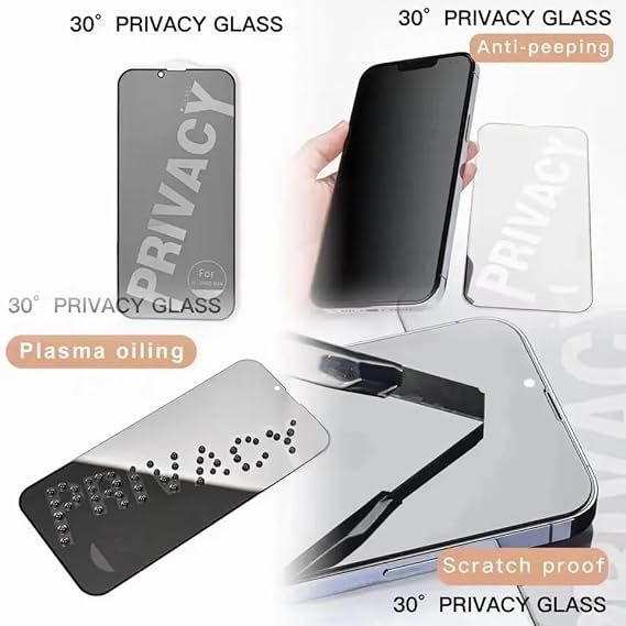 Infinix Hot 50i Privacy Tempered Glass Screen Protector