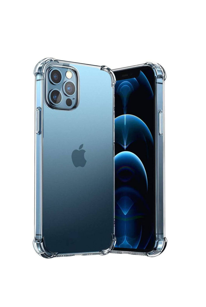 iPhone 12 Pro Transparent Soft TPU Silicone Bumper Cover
