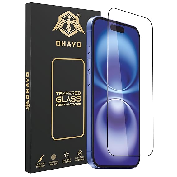 iPhone 16 OG HD Tempered Glass Screen Protector