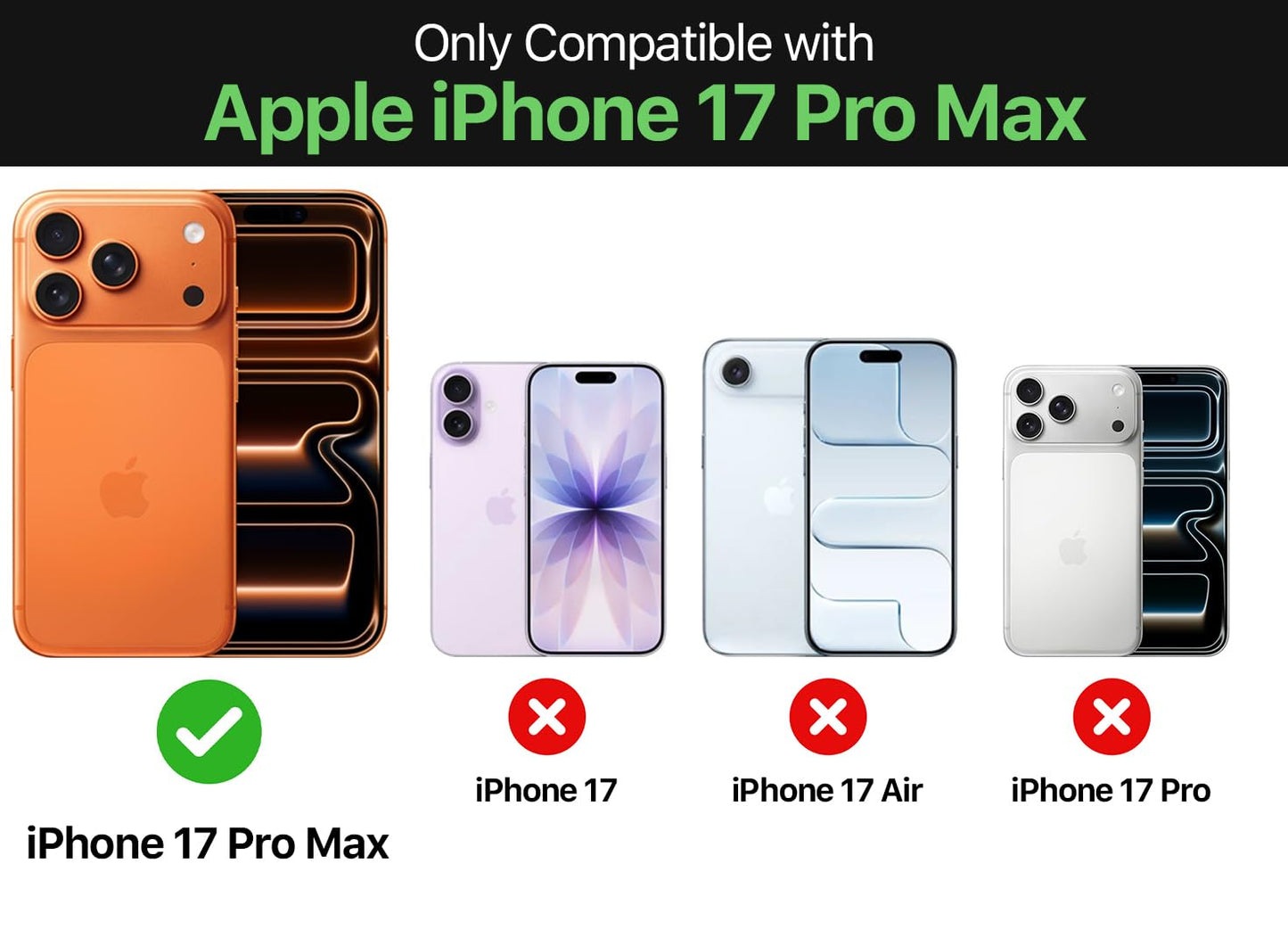 iPhone 17 Pro Max Transparent Soft TPU Silicone Bumper Cover