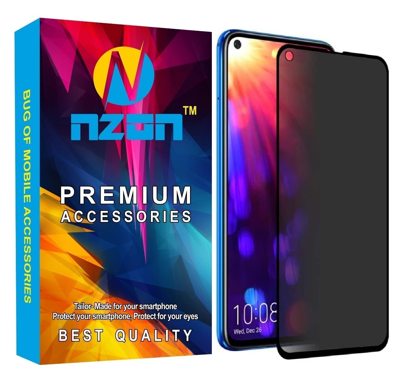 Tecno Camon 12 Air Privacy Tempered Glass Screen Protector