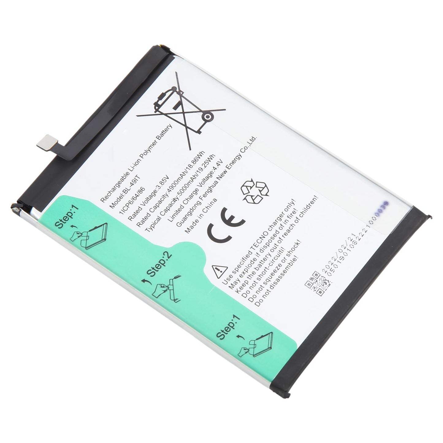 Infinix Smart HD 2021 BL-49IX Replacment Original Battery