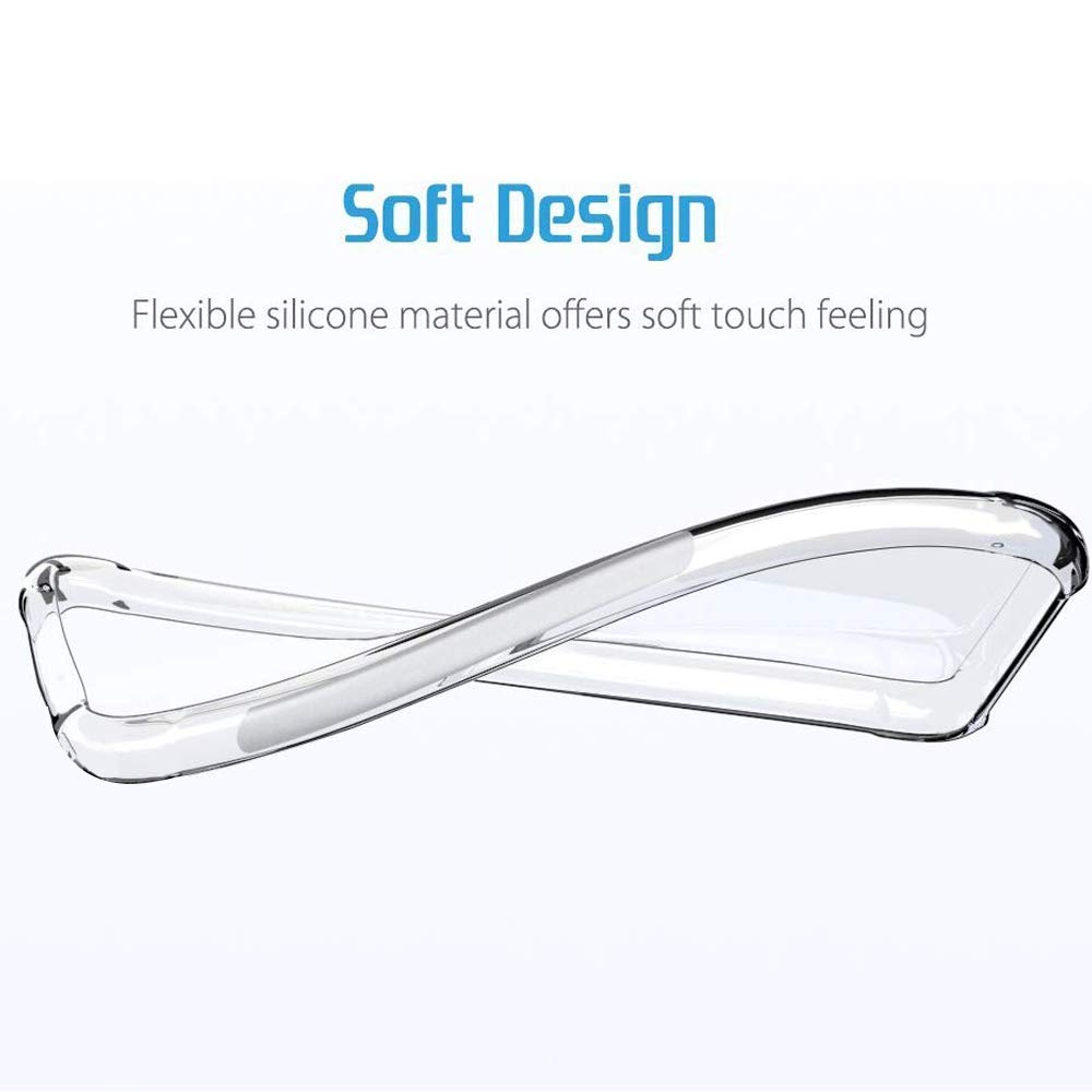 iPhone 6 Transparent Soft TPU Silicone Bumper Cover