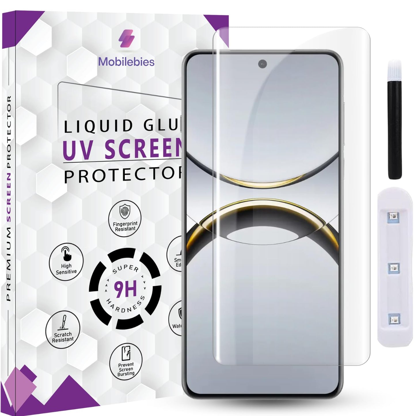 Oppo Reno 8 Pro UV Tempered Glass Screen Protector