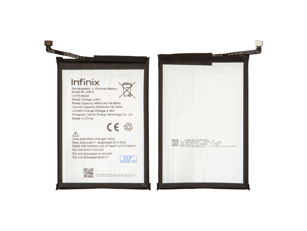 Infinix Smart 6 BL-49FX Replacment Original Battery