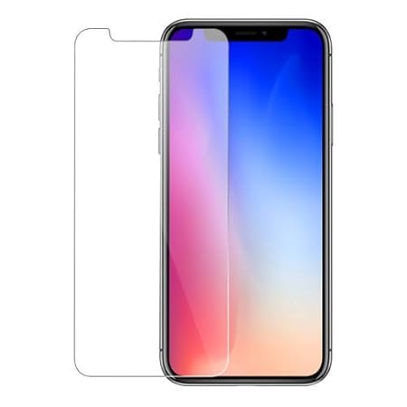 iPhone X Clear Tempered Glass Screen Protector – 9H Anti-Scratch Full Coverage