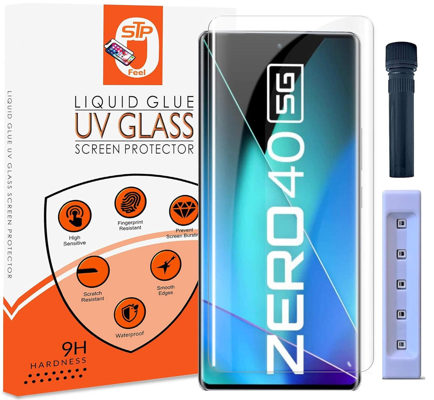 Infinix Zero 40 UV Tempered Glass Screen Protector