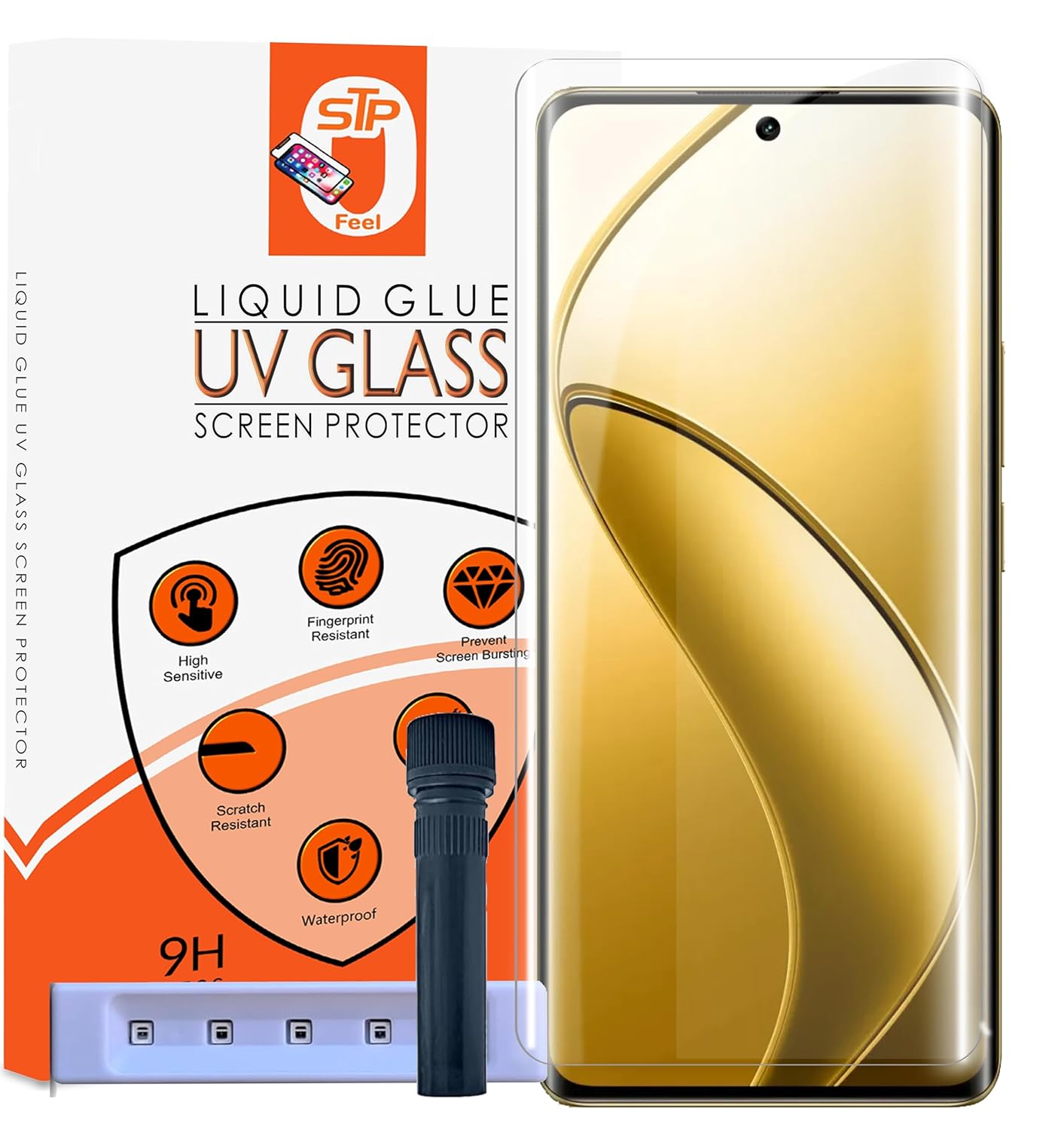 Realme 10 Pro Plus UV Tempered Glass Screen Protector