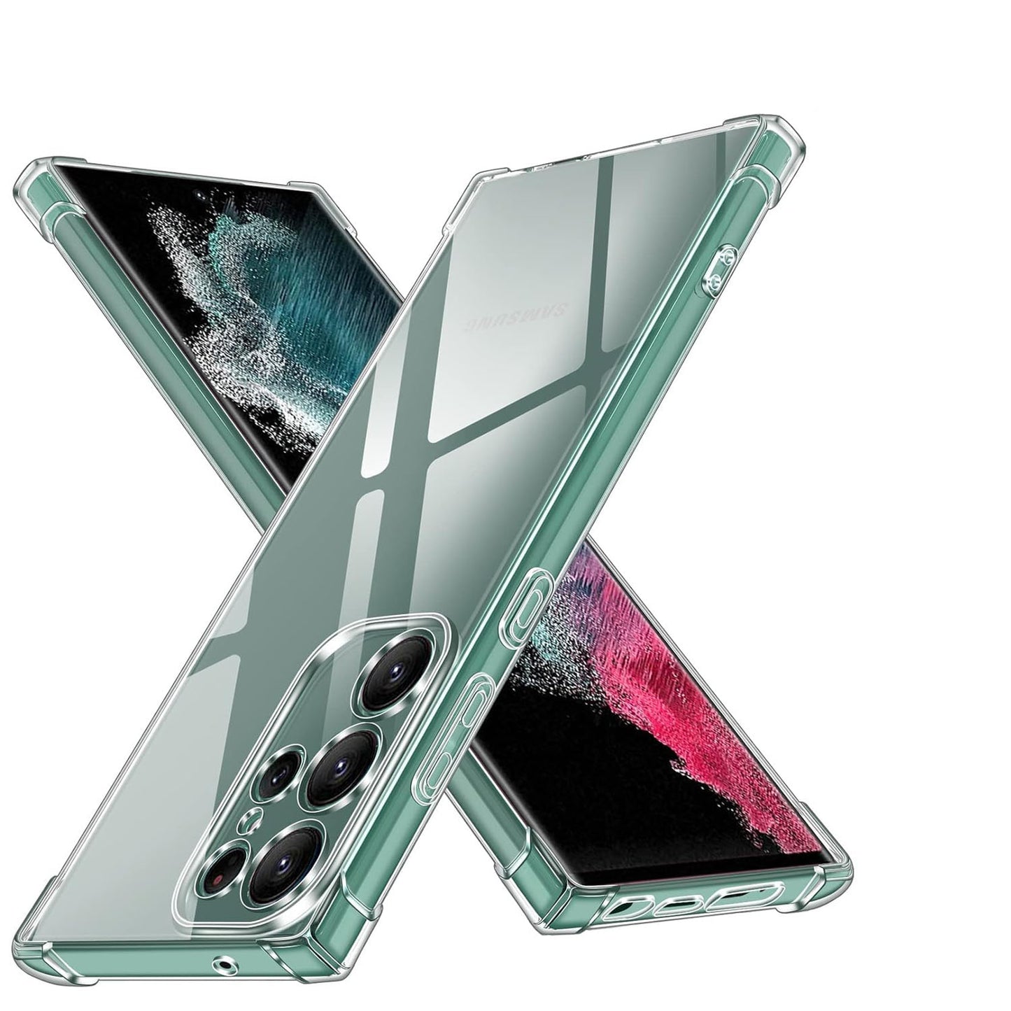 Samsung Galaxy S24 Transparent Soft TPU Silicone Bumper Cover