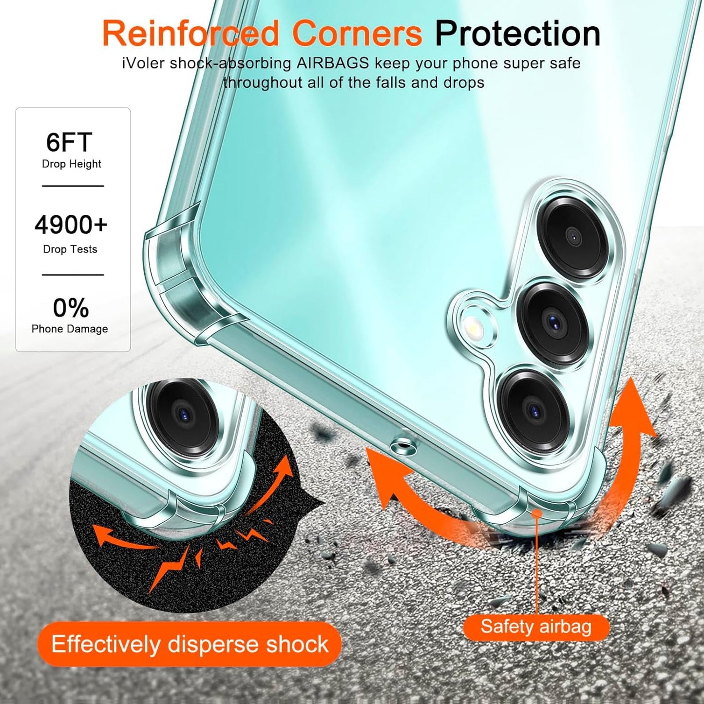 Samsung Galaxy S25 FE Ultra Transparent Soft TPU Silicone Bumper Cover