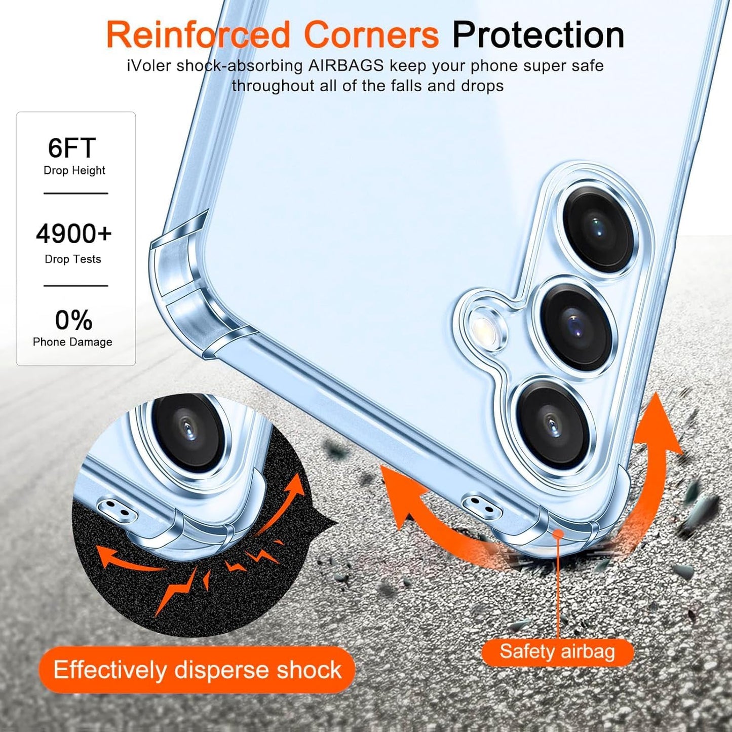 Samsung Galaxy S26 Transparent Soft TPU Silicone Bumper Cover