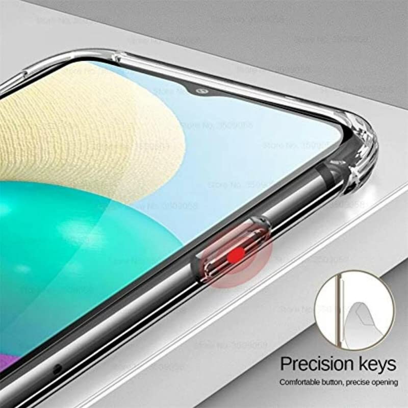 Samsung Galaxy A02 Transparent Soft TPU Silicone Bumper Cover