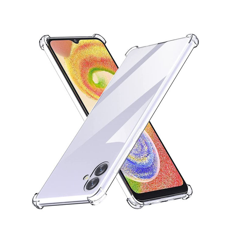 Samsung Galaxy A04 Transparent Soft TPU Silicone Bumper Cover