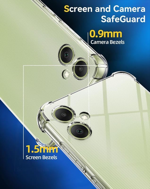 Samsung Galaxy A05 Transparent Soft TPU Silicone Bumper Cover