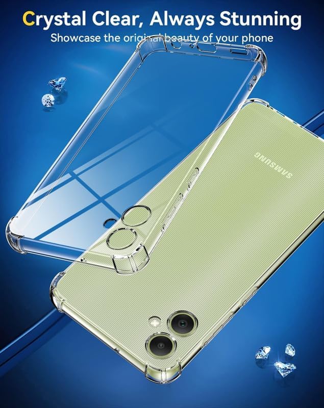 Samsung Galaxy A05 Transparent Soft TPU Silicone Bumper Cover