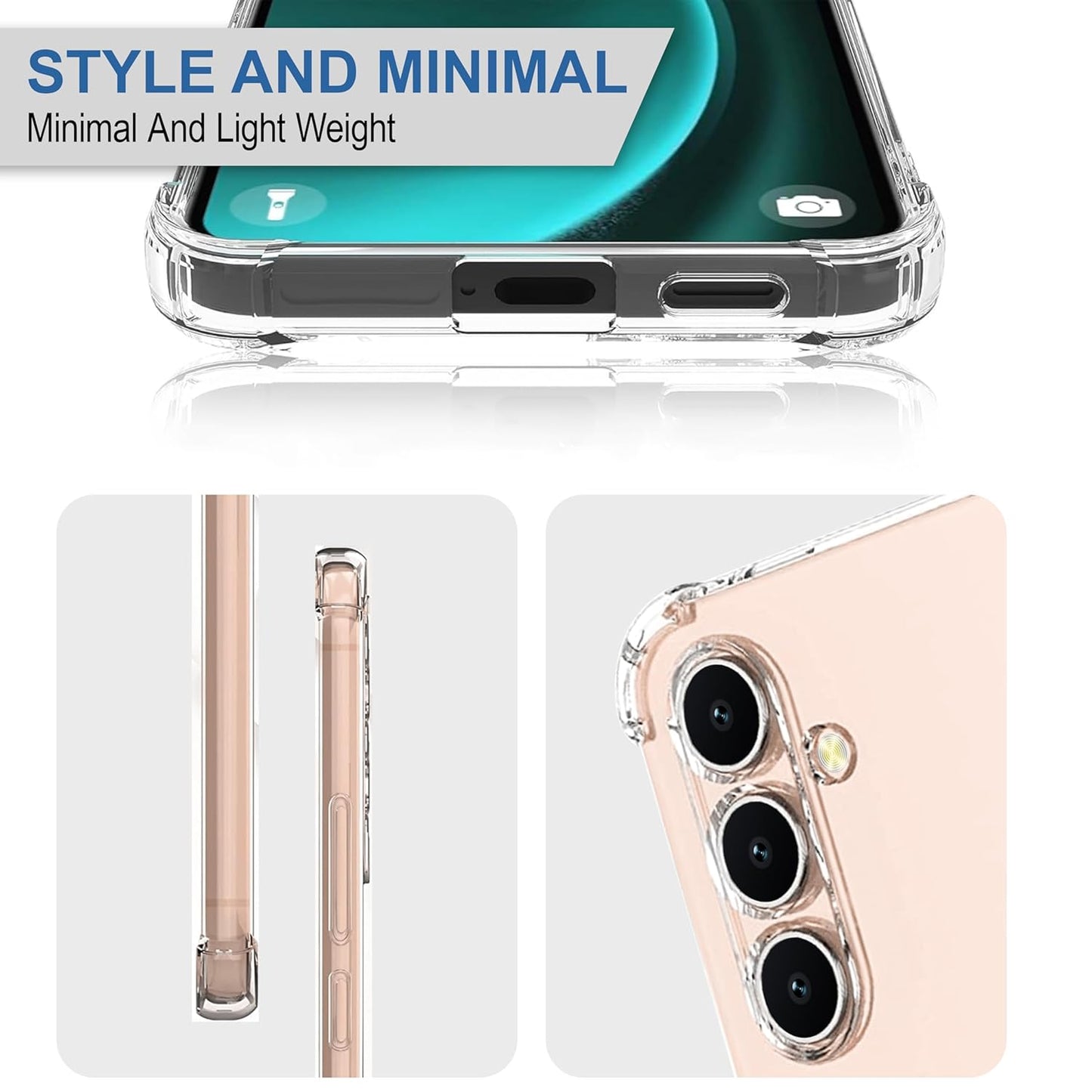 Samsung Galaxy A13 Transparent Soft TPU Silicone Bumper Cover