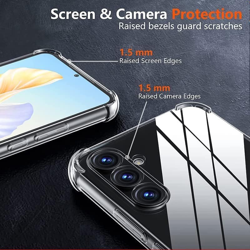 Samsung Galaxy A16 Transparent Soft TPU Silicone Bumper Cover