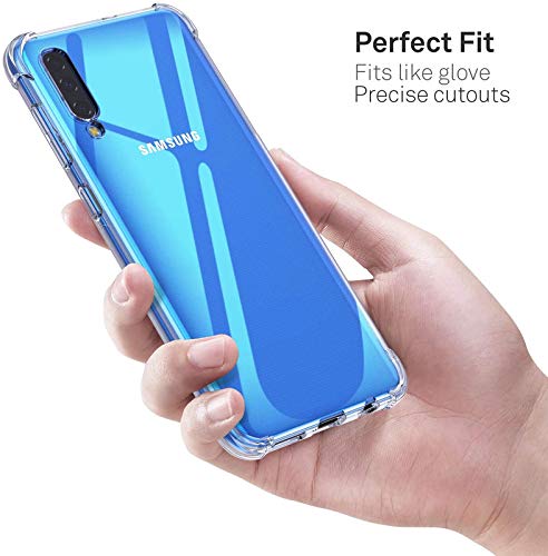 Samsung Galaxy A50 Transparent Soft TPU Silicone Bumper Cover