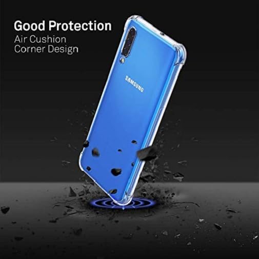 Samsung Galaxy A70 Transparent Soft TPU Silicone Bumper Cover
