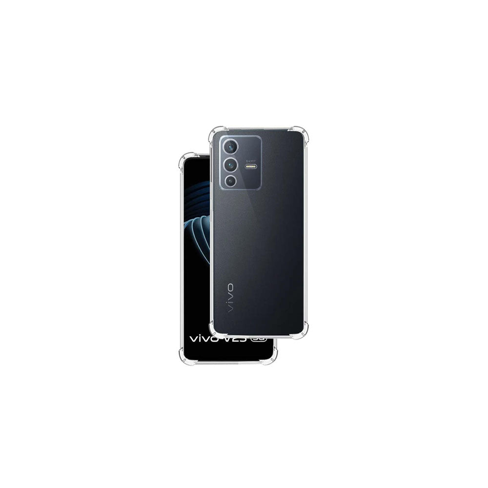 Vivo V23 Transparent Soft TPU Silicone Bumper Cover