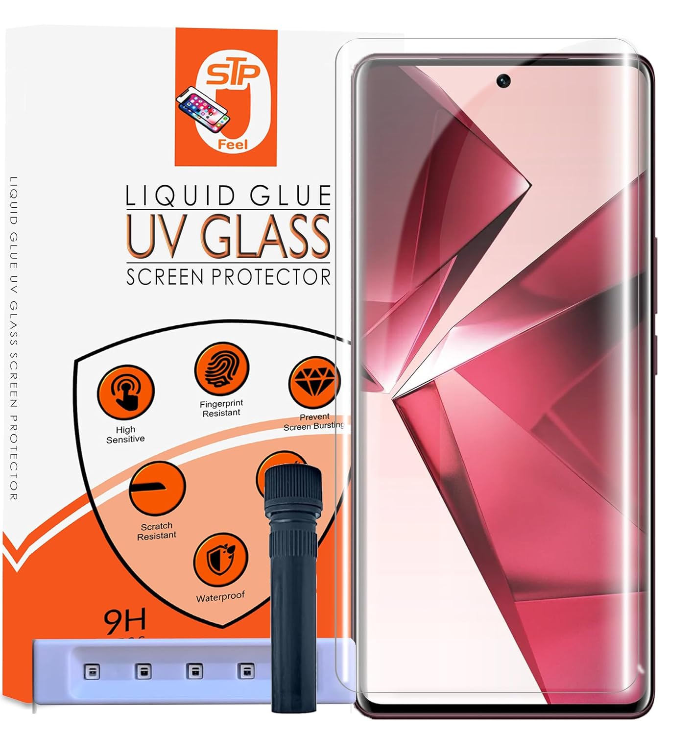 Vivo V29e UV Tempered Glass Screen Protector