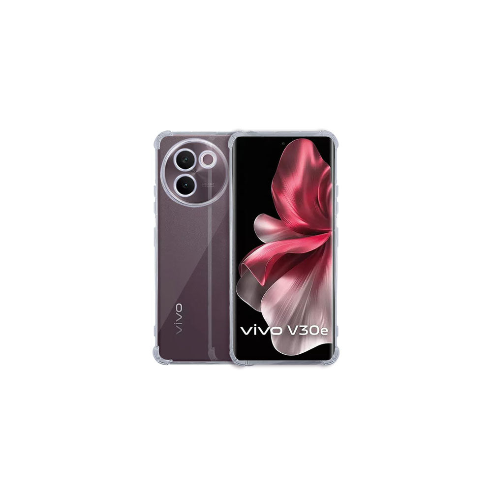 Vivo V30e Transparent Soft TPU Silicone Bumper Cover