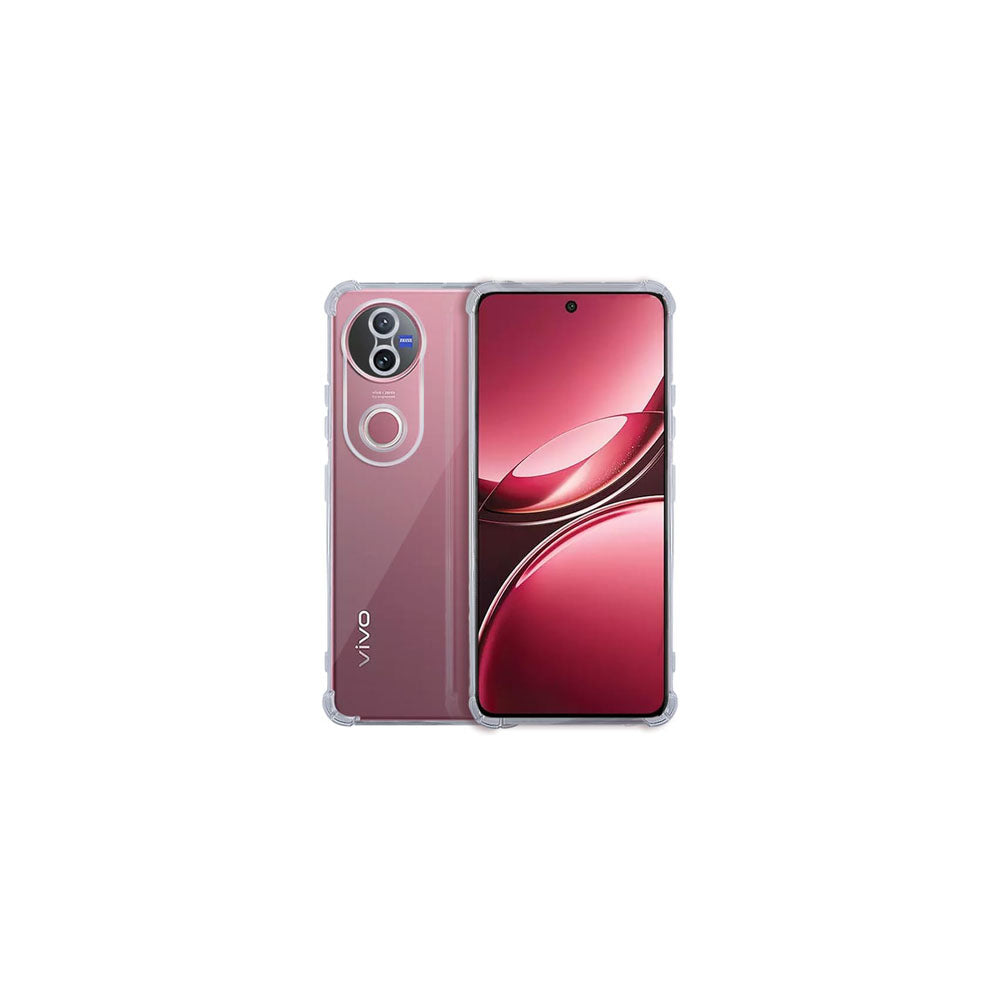 Vivo V50 Transparent Soft TPU Silicone Bumper Cover
