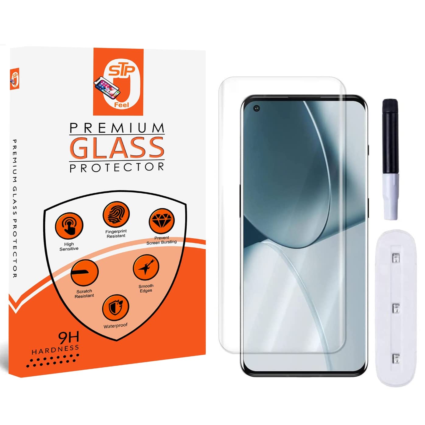 Vivo X60 Pro UV Tempered Glass Screen Protector