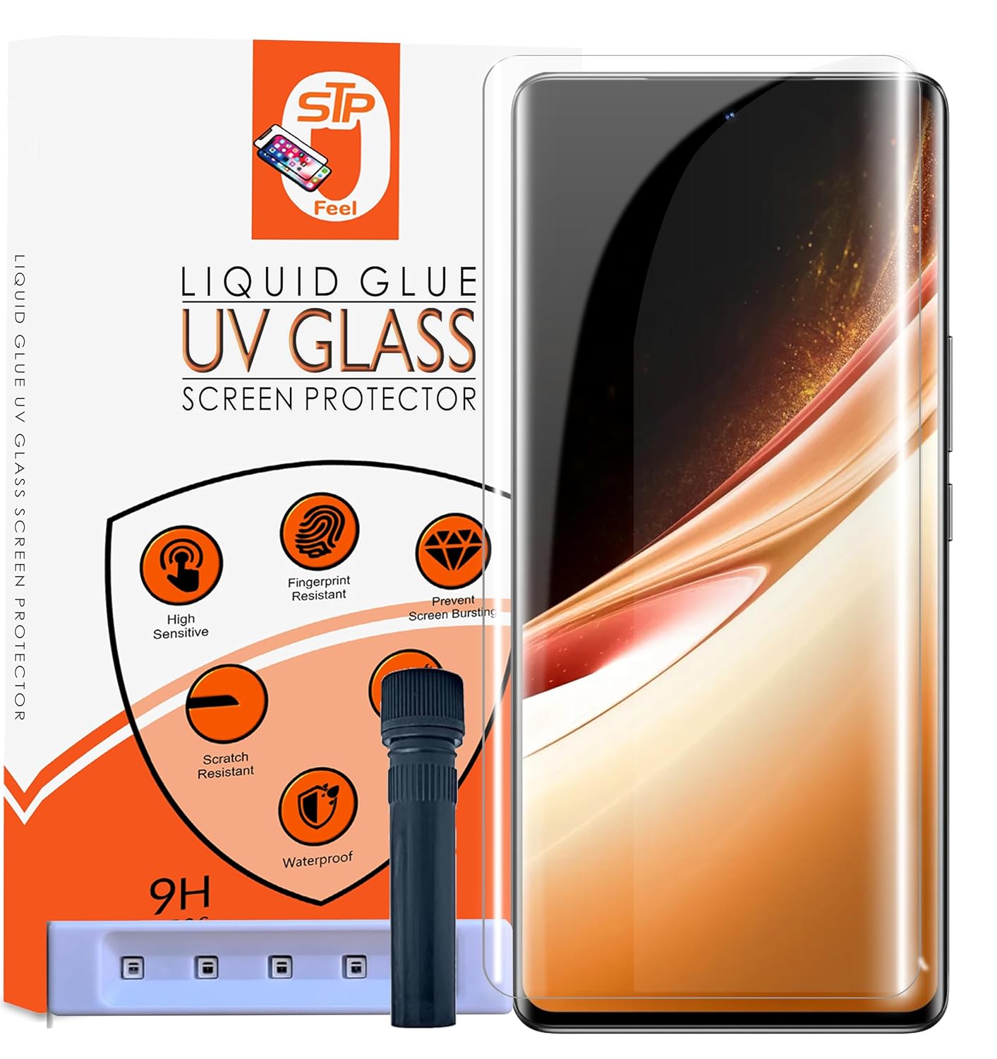 Vivo X80 Pro UV Tempered Glass Screen Protector