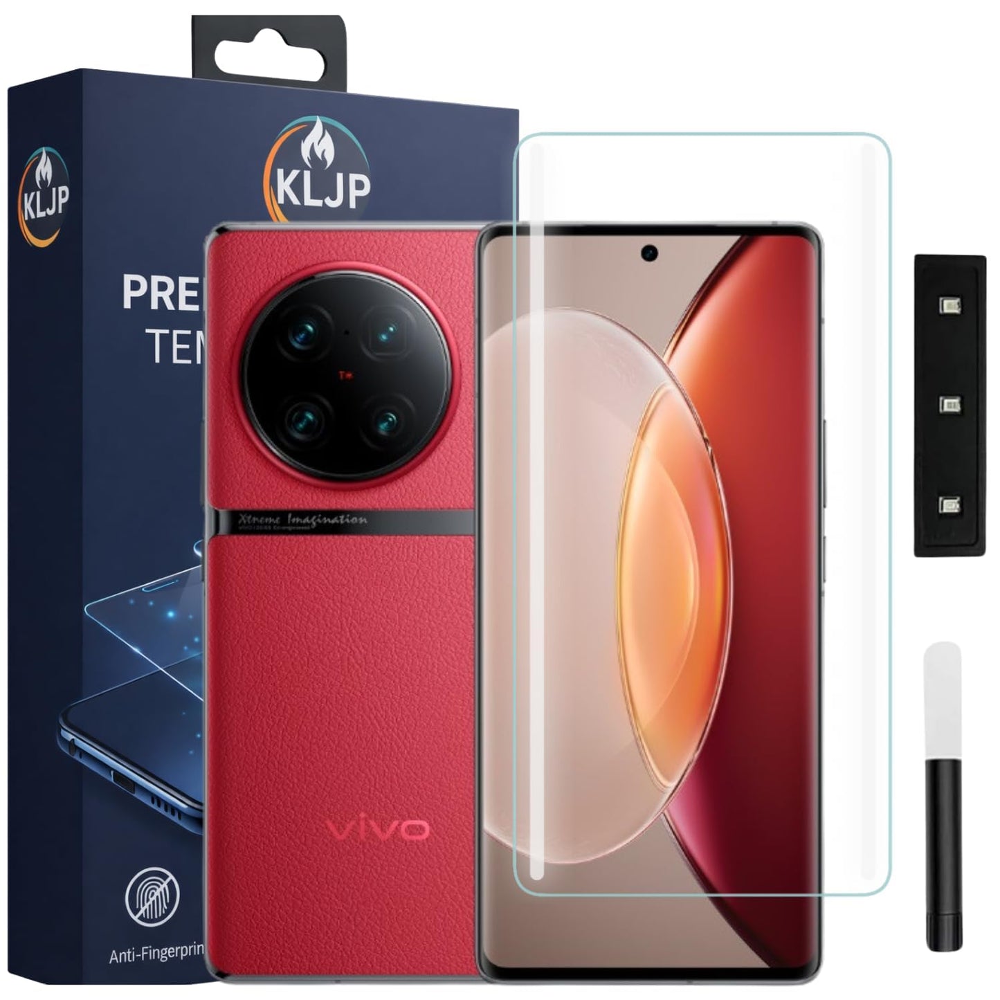 Vivo X90 Pro UV Tempered Glass Screen Protector
