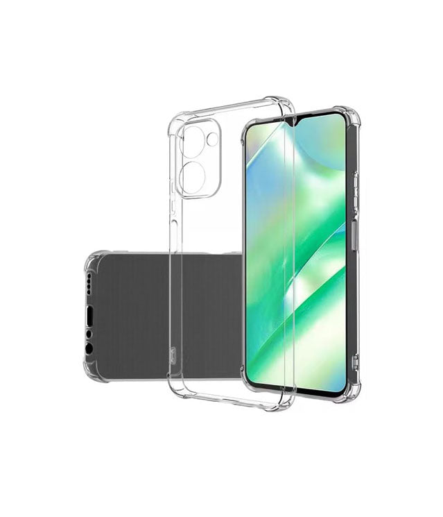Vivo Y18 Transparent Soft TPU Silicone Bumper Cover