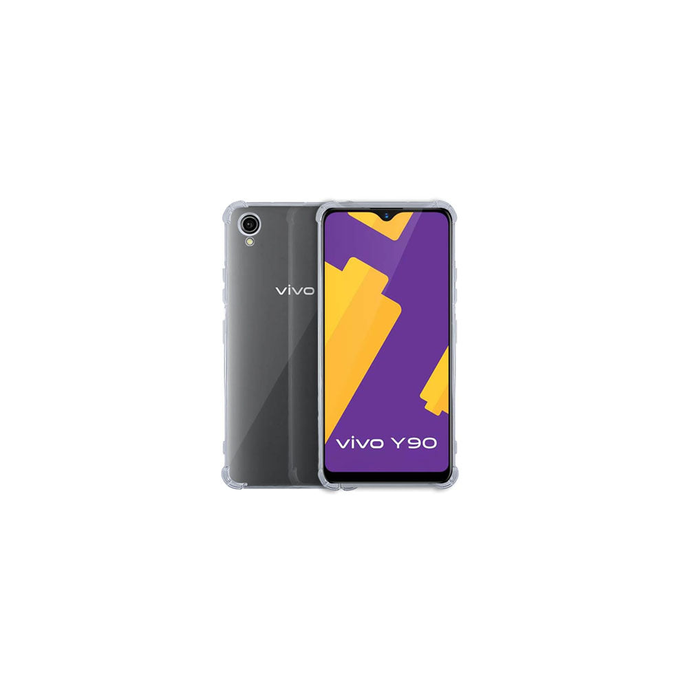 Vivo Y90 Transparent Soft TPU Silicone Bumper Cover