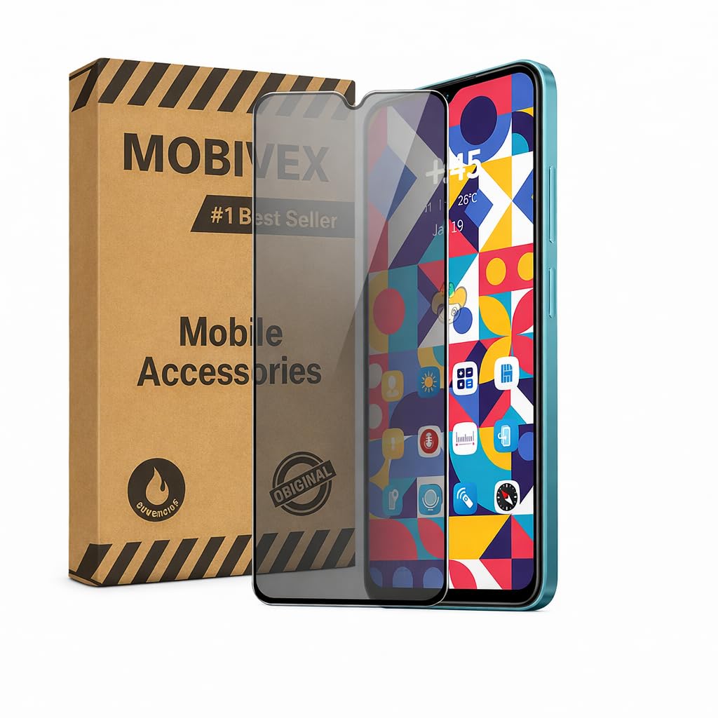 Vivo Y03T Privacy Tempered Glass Screen Protector