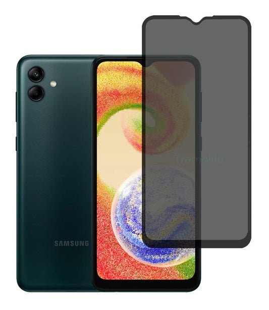 Samsung A04  Privacy Tempered Glass Screen Protector