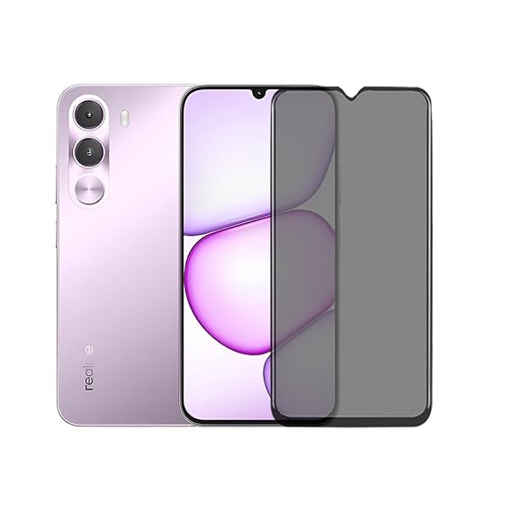 Realme C53  Privacy Tempered Glass Screen Protector