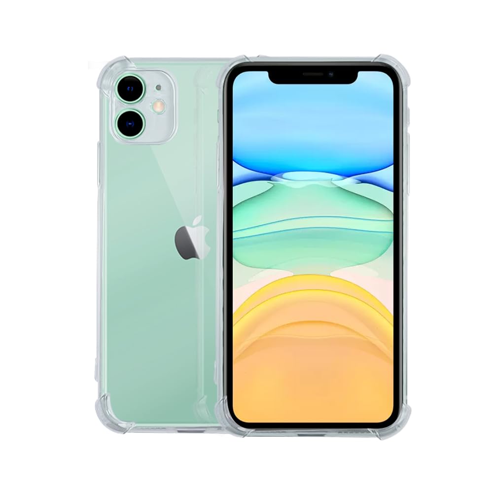 iPhone 11 Transparent Soft TPU Silicone Bumper Cover
