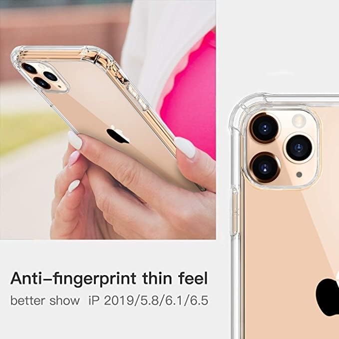 iPhone 11 Pro Transparent Soft TPU Silicone Bumper Cover