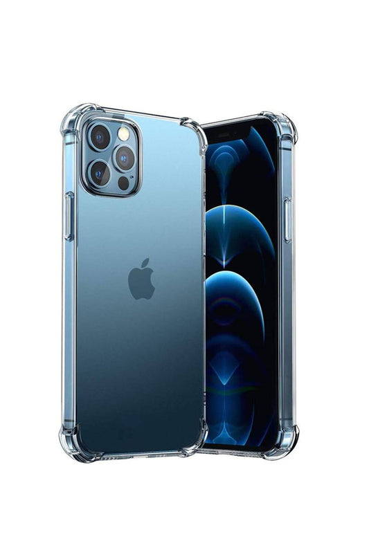 iPhone 12 Pro Transparent Soft TPU Silicone Bumper Cover