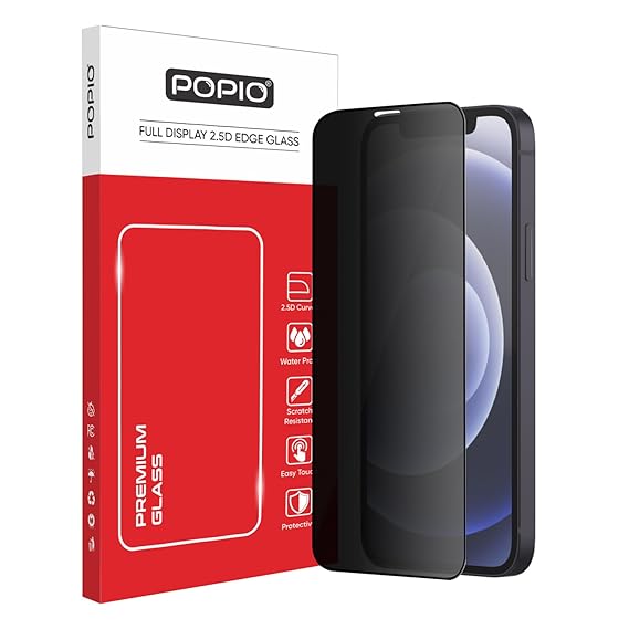 iPhone 12 Pro Privacy Tempered Glass Screen Protector