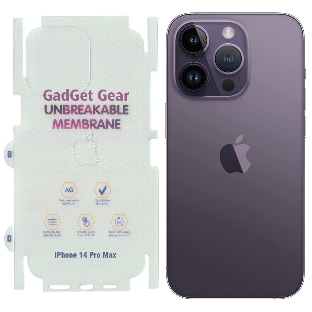iPhone All Models Back Body Protector Transparent Matte Membrane TPU Film Scratch Guard