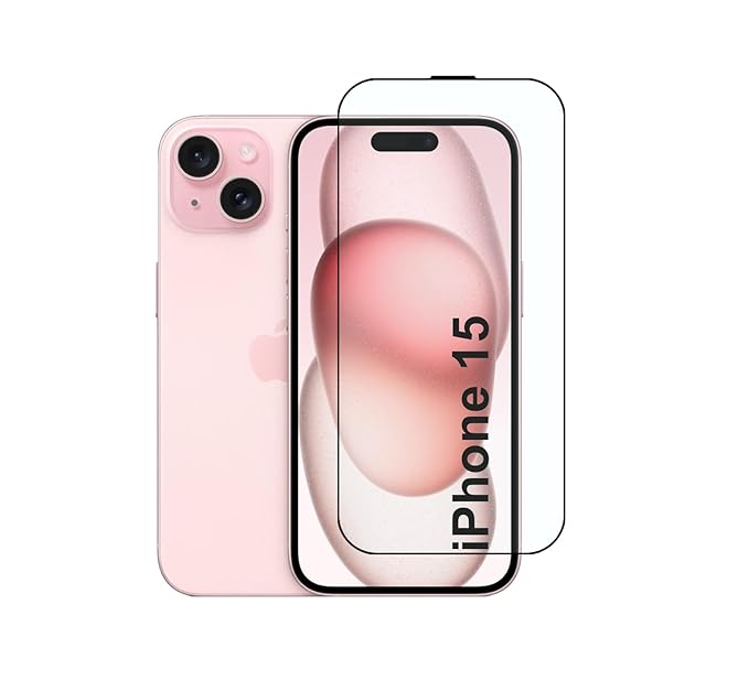 iPhone 15  OG HD Tempered Glass Screen Protector