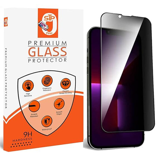 iPhone 15 Pro Max Privacy Tempered Glass Screen Protector