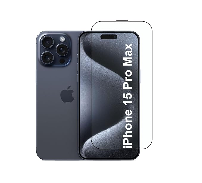 IPhone 15 Pro Max  OG HD Tempered Glass Screen Protector