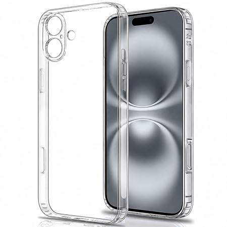 iPhone All Models Dusk Plus Clear Case | Soft Flexible Slim-Fit | Shock Proof TPU Transparent Back Cover