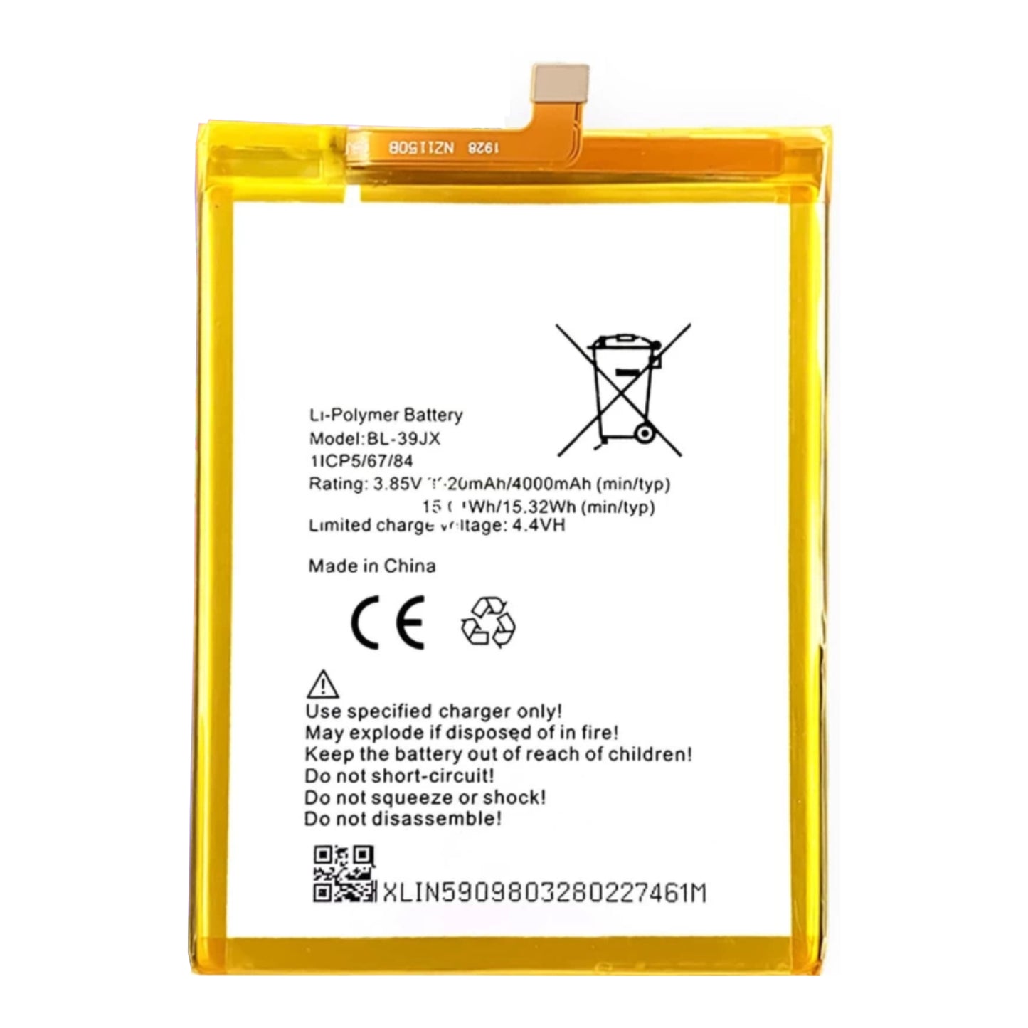 Infinix Hot S3 BL-39GX    Replacment Original Battery