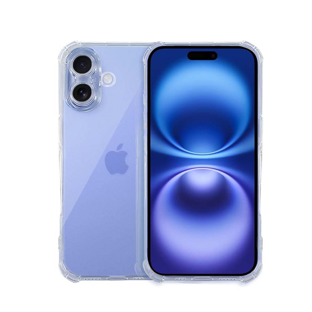 iPhone 17 Plus Transparent Soft TPU Silicone Bumper Cover