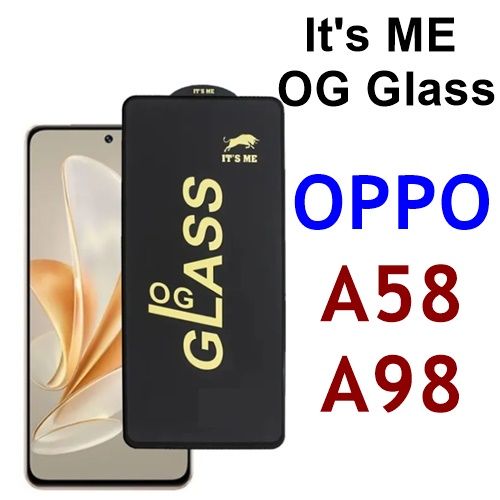 OPPO A58 OG HD Tempered Glass Screen Protector
