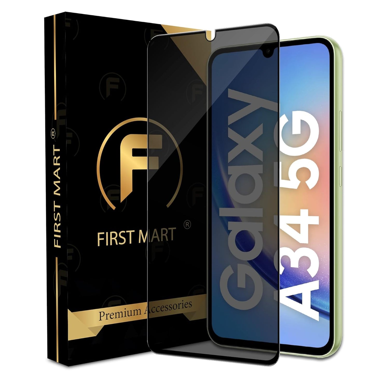 Samsung A34 Privacy Tempered Glass Screen Protector