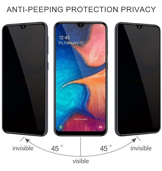 Realme GT 6  Privacy Tempered Glass Screen Protector