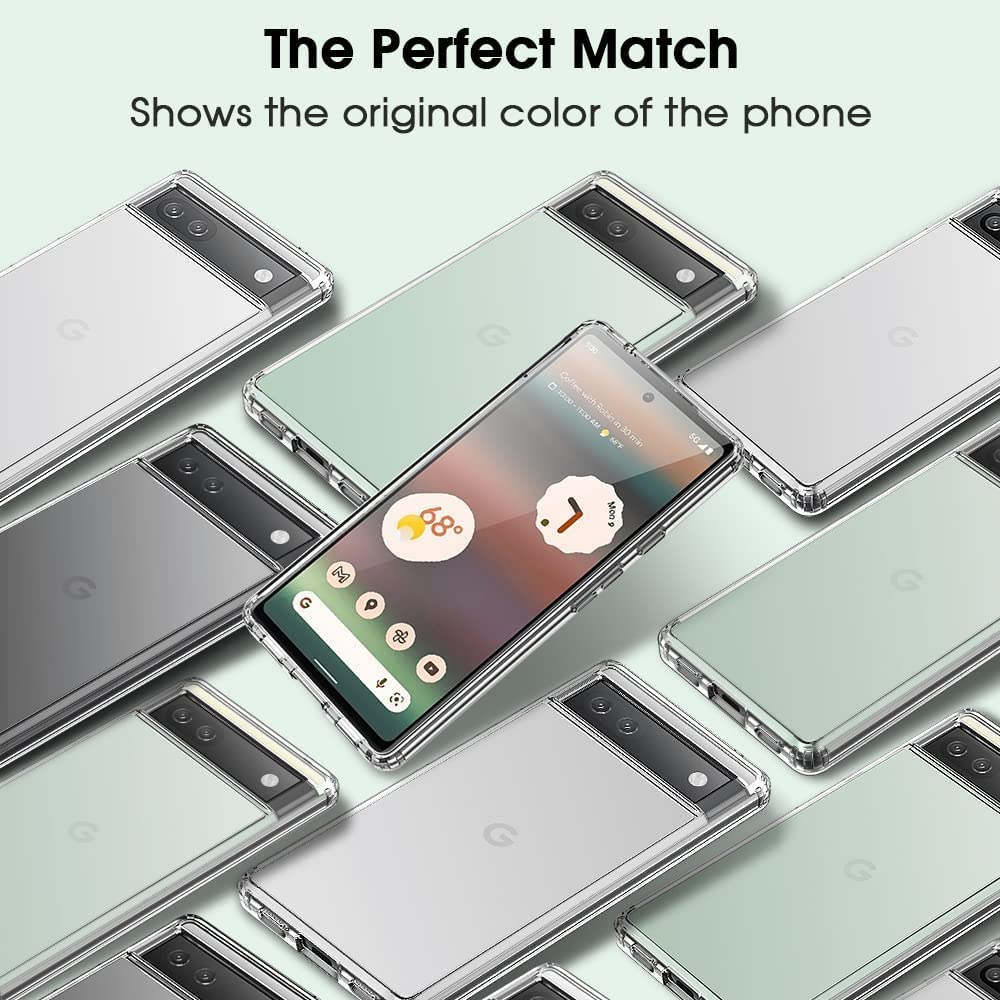 Google Pixel  All Model Transparent Soft TPU Silicone Bumper Case Cover